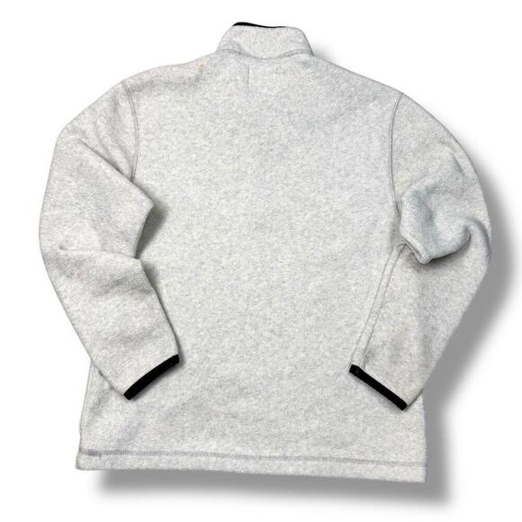 Vintage Old Navy 1/4 Zip Fleece Sweatshirt Y2K White Logo Patch Skater Men Sz M - Picture 8 of 13